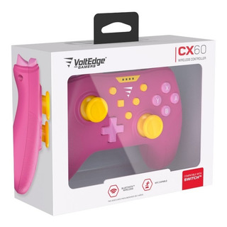 Control Inalámbrco Voltedge Cx60 Princess Peach Switch Rosa Control Inalámbrco Voltedge Cx60 Princess Peach Switch Rosa