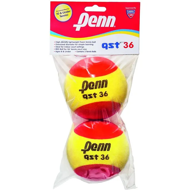 Qst 36 Pelota Tenis Espuma Roja Do 3 Pelotas