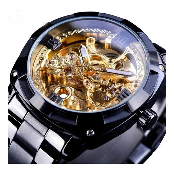 Reloj Hueco Automático Mecánico Impermeable Hombre