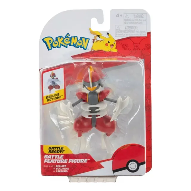 Jazwares Pokemon Battle Feature Figura De Accion Bisharp Deluxe