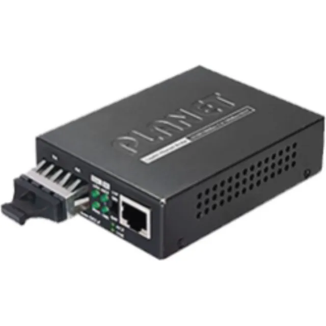 Convertidor De Medios 1000 Mbps Utp Fibra Óptica Mono-modo