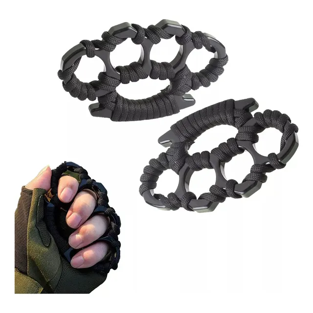 Manopla Puño Americano Defensa Personal De Boxer 2 Piezas