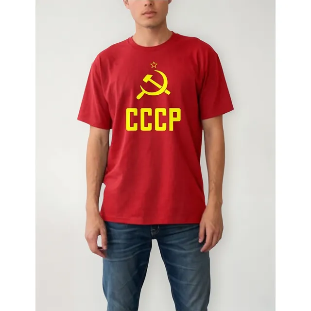 Camiseta Cccp União Sovietica Russia Comunismo Retro Camisa