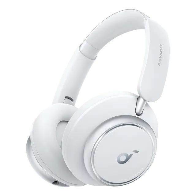 Audífonos Bluetooth Soundcore by Anker Space Q45 Cancelación de Ruido over Ear, Certificación Hi-Res LDAC, 65 Horas de Calidad de Sonido sin Pérdida, Soporte de Carga Rápida, Bluetooth 5.3