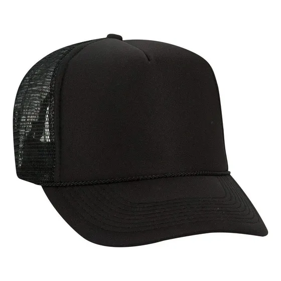 Gorra De Camionero De 5 Paneles Con Parte Delantera De Espum