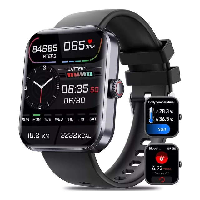 Para  Medidor De Glucosa Y Presión Arterial F57l Smartwatch