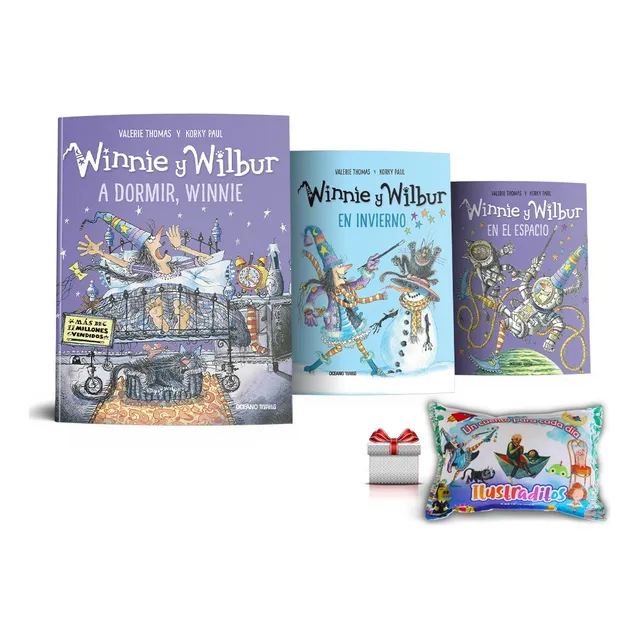 Winnie Y Wilbur - A Dormir Winnie + 2 Libros + Regalo
