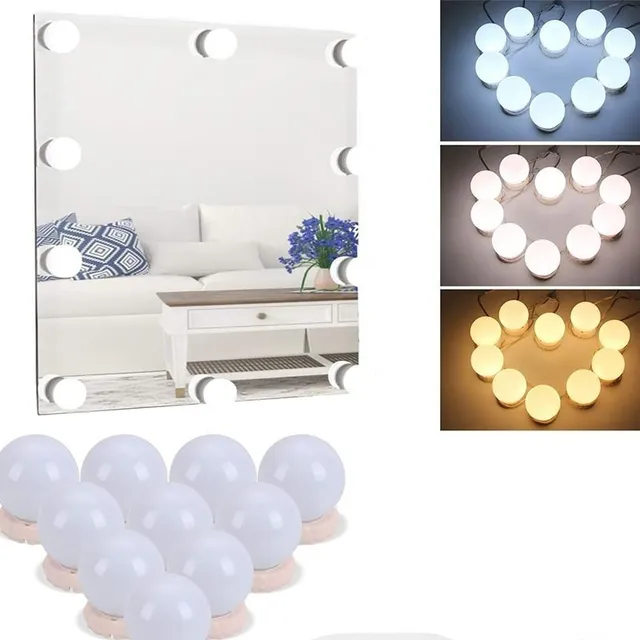 Luces Led Bombillas Decoracion Espejo Tocador Focos