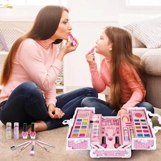 Juguetes Maquillaje Juego De Belleza Lavable Para Niñas