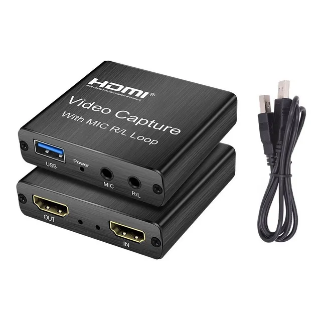 Tarjeta De Captura Hdmi Full Hd 1080p 60fps De Audio Y Vídeo