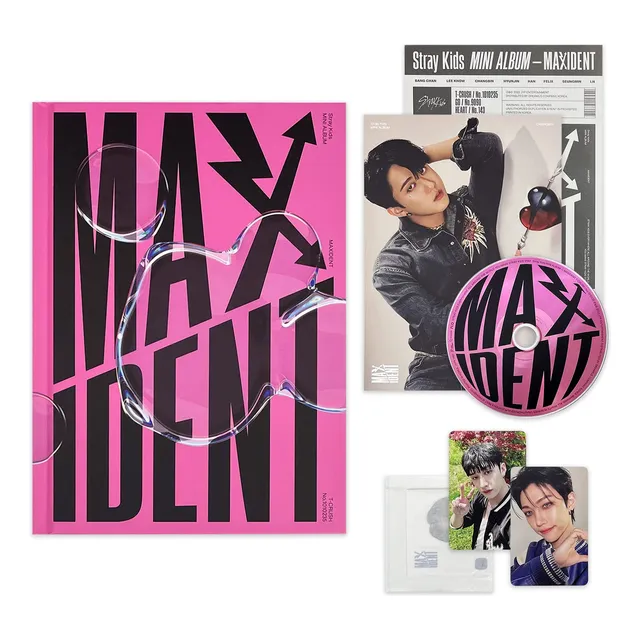 Stray Kids - Mini Album [maxident] (t-crush Ver.) Photobook