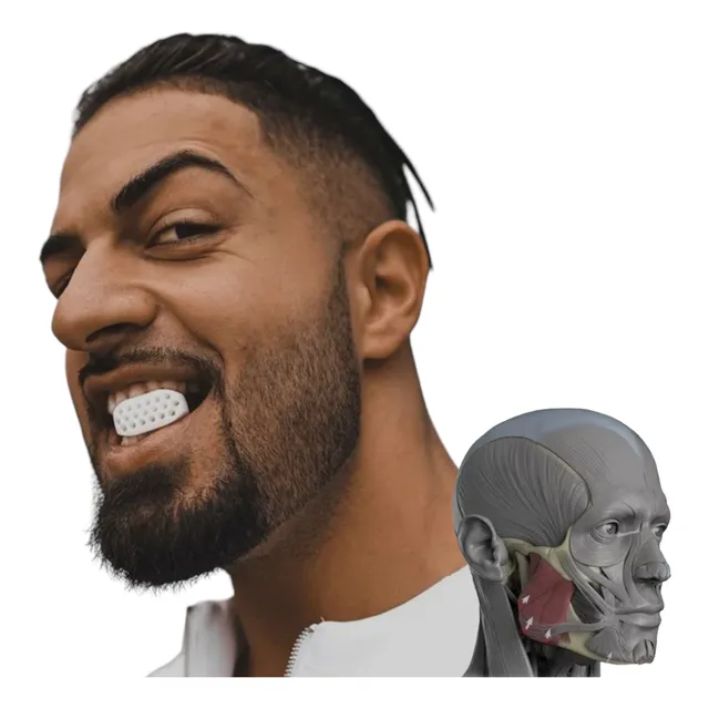 Aparelho Exercício Mandíbula Jawline Definir Maxilar Rosto