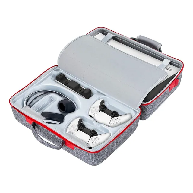 Bolso Viaje Rígido Protector Consola Playstation 5 Todo En 1