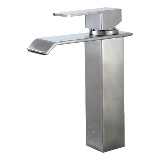 Grifería Para Baño Vittoria, Bf8008, Acero Inoxidable 