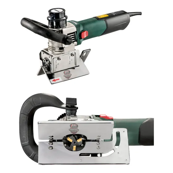 Amoladora Electrica Biseladora P/metal Metabo Kfm 15-10 F