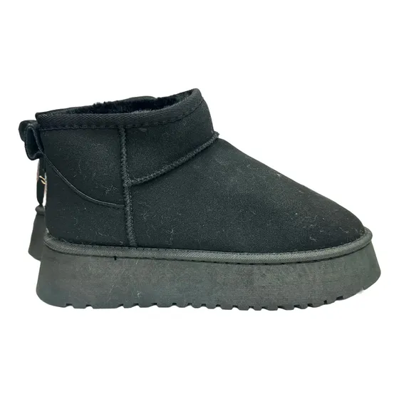 Botín De Nieve Mujer Invierno Térmico Forrado Bota Caña Baja