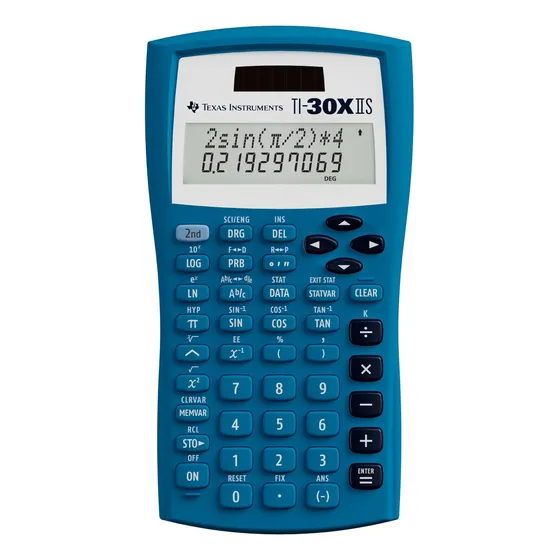 Calculadora Científica Texas Instruments Ti-30xiis Azul
