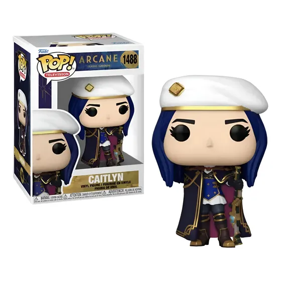 Funko Pop Caitlyn #1488 Kiramman League Of Legends Arcane
