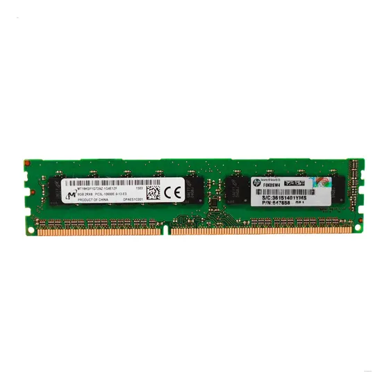 Memória Ram Micron 8gb Ddr3-1333 Mt18ksf1g72az-1g4e1zf Pc3l