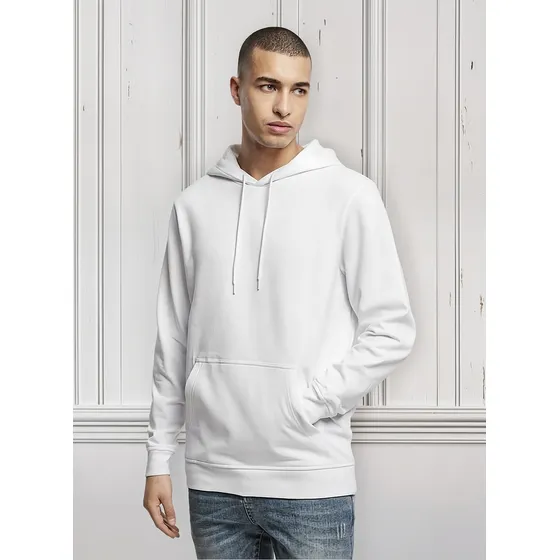 Sudadera Blanca Para Sublimar Y Personalizar Con Capucha 