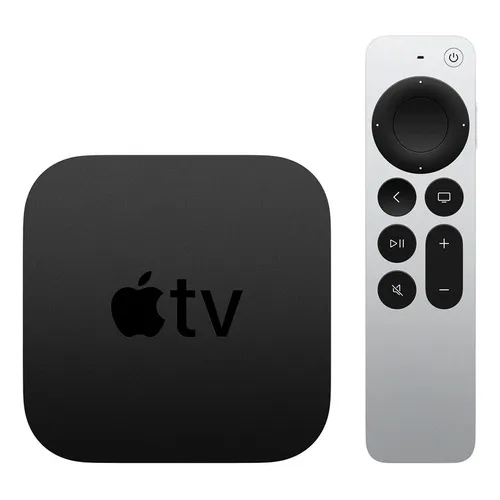 Apple Tv 64gb 4k 3º Gen Wi-fi Color Negro Tipo De Control Remoto Control De Voz