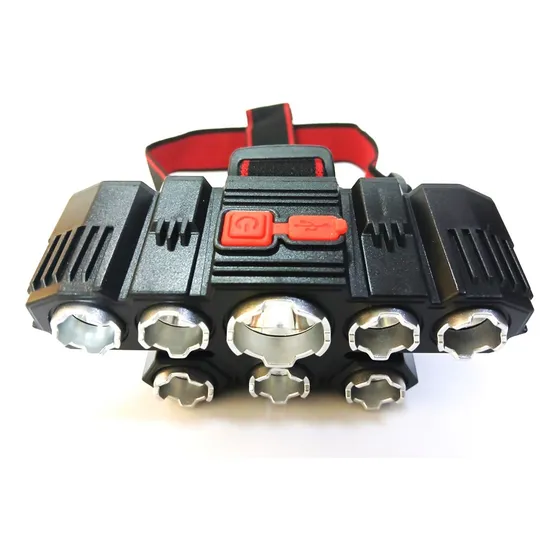 Lampara Deportiva, Potente Luz Led, Correa Para La Cabeza