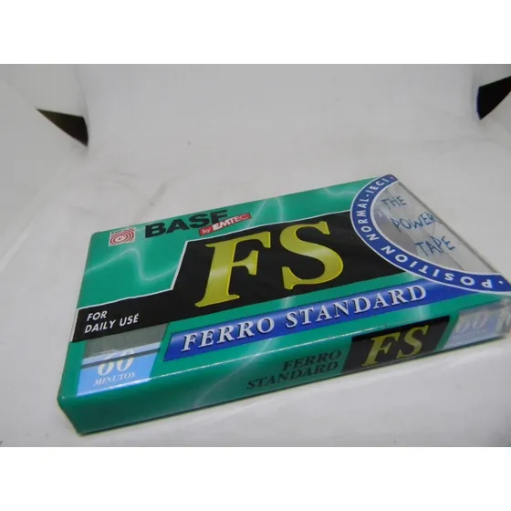 Fita Cassete - Basf - Ferro Standard - 60 Minutos - Lacrada