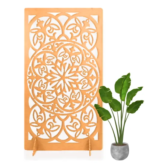 Panel Divisor De Ambiente Biombo Separador Decorativo 180x80