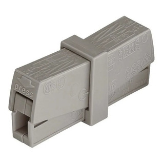 Kit 5 Conector Emenda 2 Fios Mod. 224-201 Wago Kit 5 Conector Emenda 2 Fios Mod. 224-201 Wago