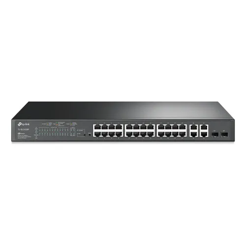 Switch Smart Gigabit Jetstream De 24 Puertos Poe+ Y 4 Sfp