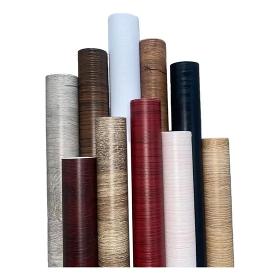 Papel Vinil Adhesivos Tipo Madera 5mx60cm P/ Puertas