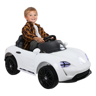 Carrito Montable Deportivo Premium Electrico Con Control Color Blanco Carrito Montable Deportivo Premium Electrico Con Control Color Blanco