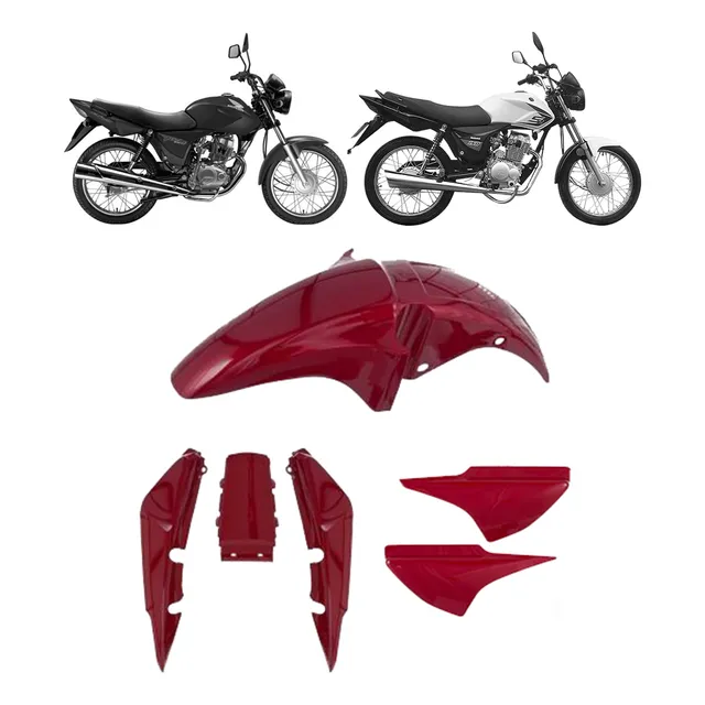 Kit Plasticos Protork Honda Titan 150 Motomel S2 Moto Cachas