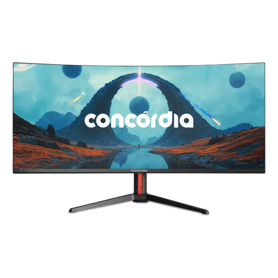Monitor Gamer Concórdia Ultrawide 34 Curvo Wqhd 165hz 1ms