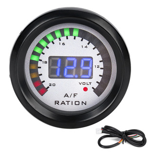 Medidor De Proporção De Combustível De Ar De Carro Afr Meter Medidor De Proporção De Combustível De Ar De Carro Afr Meter