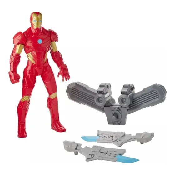 Iroman Figura De Acción Avengers  Con Accesorios