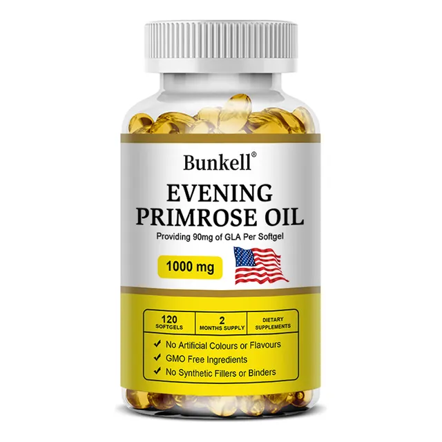 Cápsulas De Aceite De Onagra Prensadas En Frío: Salud De La