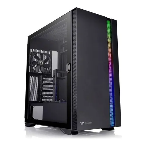 Gabinete Gamer Thermaltake H700 Tg Black 2x120mm Mid Tower
