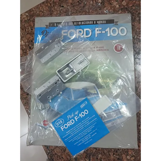 Edição Miniatura Picape Ford F-100 Ed 18 Salvat