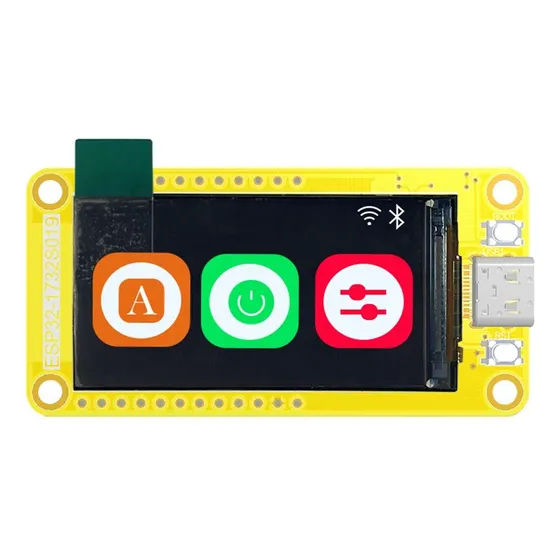 Placa Desenvolvimento Esp32 Com Display 1,9 Pol Nfe