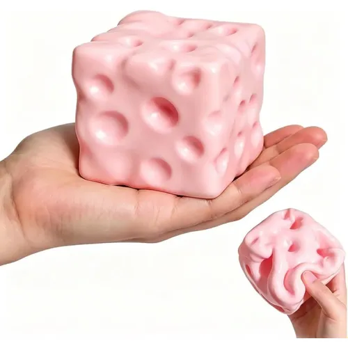 Quesito Antiestrés De Silicona Suave, Juguete Sensorial Para Apretar Y Relajar, Ideal Para Niños Y Adultos En Casa U Oficina