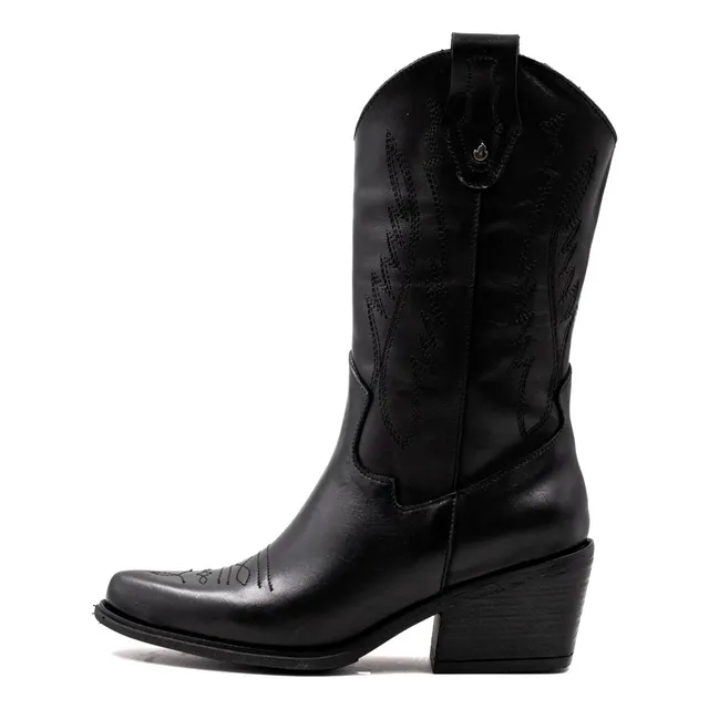 Bota Cuero Vacuno Texana Vaquera Urbana Nigeria Modelo 957