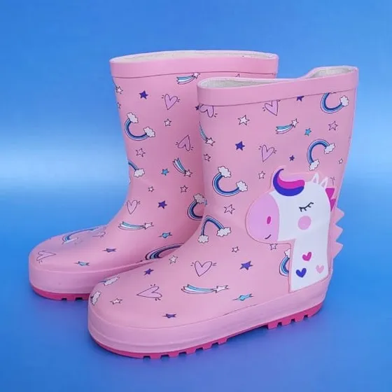 Botas De Lluvia Niña Unicornio En Caracas Envíos Nacionales