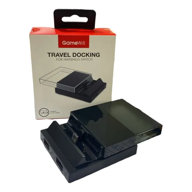 Base Cargador De Viaje Para Nintendo Switch Con Hdmi Para Tv