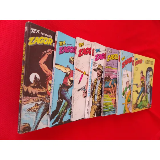 Tex Apresenta - Zagor Ed. Vecchi Coleção Completa