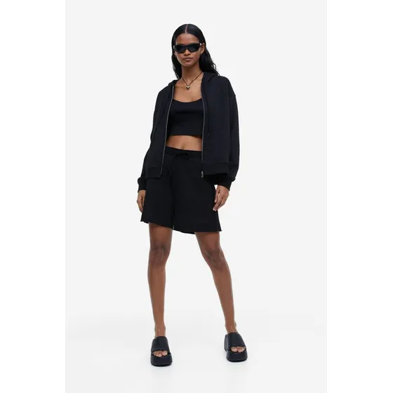 Conjunto Campera Capucha Babucha Pantalón Frizado Mujer 