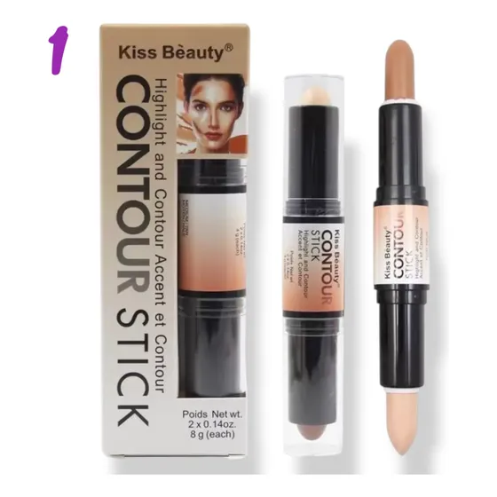 Barra De Contorno Y Corrector Kiss Beauty 2 En 1