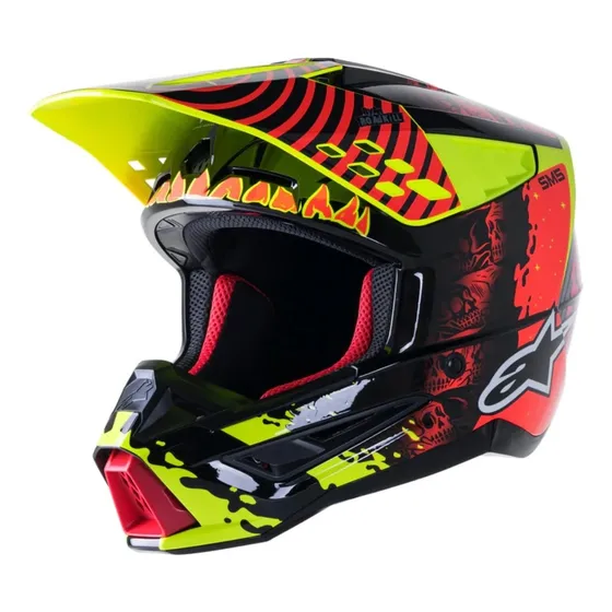 Casco Alpinestars Sm5 Solar Flare