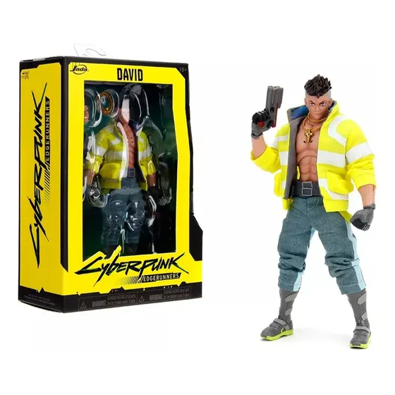 David Cyberpunk Jada Figura Muñeco Juguete Edgerunners