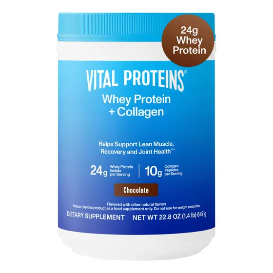Proteína De Suero En Polvo Y Péptidos De Colágeno Vital Prot